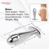 Itspleazure Steel Dick Anal plug